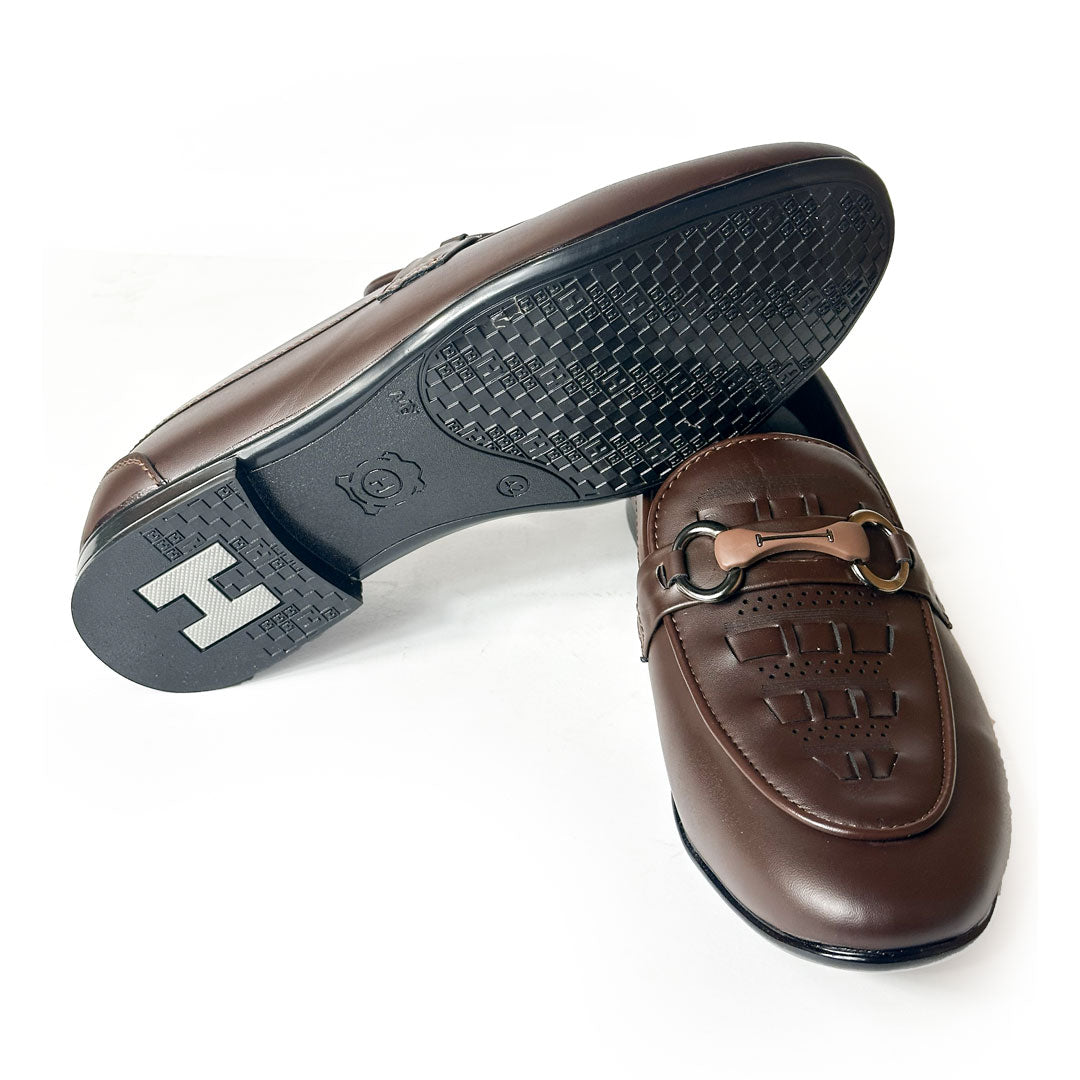 Regal Buckle Brown Loafers