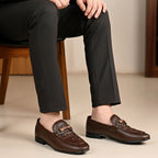 Regal Buckle Brown Loafers