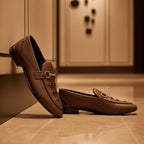 Regal Buckle Brown Loafers